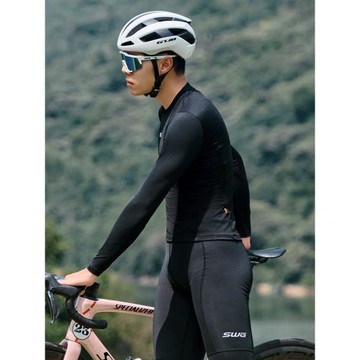SWG銘勝2025新款男秋冬抓絨保暖騎行服內衣公路車自行車騎行裝備
