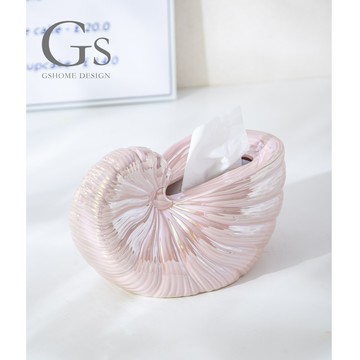 【含稅/免運】 2025輕奢衛生間廁所陶瓷紙巾盒創意高級感高檔洗手間藝術感