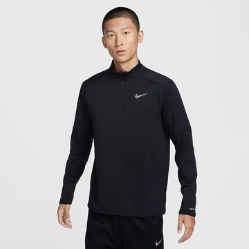 【NIKE】AS M NK TF RPL ELEMENT HZ 男 長袖上衣 防潑水 運動訓練 黑色-FZ1150010