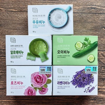 臺灣-出貨🔥韓國進口蕪瓊花潔麵皂無瑾花香皂黃瓜蘆薈洗澡沐浴洗手洗臉清潔皂 IINS