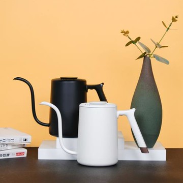 泰摩 魚Pure咖啡手沖壺 304不銹鋼滴漏式長嘴細口壺 咖啡手沖壺