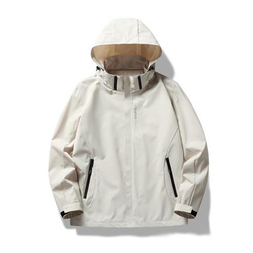 沖鋒衣女三合一可拆卸防水外套小個子女款防風衣男女款白色登山服