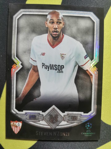 2018 Topps Museum 歐冠博物館 恩宗齊（Steven Nzonzi）球星卡