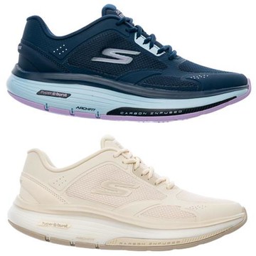 Skechers 健走鞋 女鞋 寬楦 GO WALK WORKOUT WALKER 藍/米白【運動世界】125137WNVBL/125137WNAT