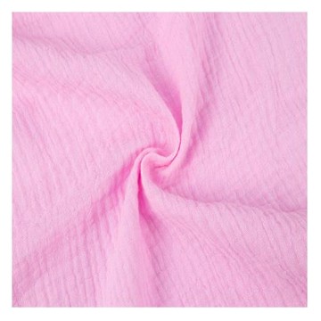 40支雙層縐布棉布 洗水泡泡縐布 秋冬嬰兒家居服棉紗布 現貨染色