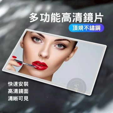 隔日到貨🔥 多功能鏡子 小鏡子 不鏽鋼遮陽板化妝鏡 車用化妝鏡 車用鏡子 遮陽板鏡子 梳妝鏡 汽車化妝鏡 汽車遮陽板鏡子