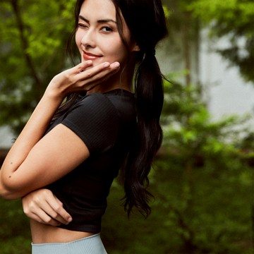 StairSoft 圓領短版短袖