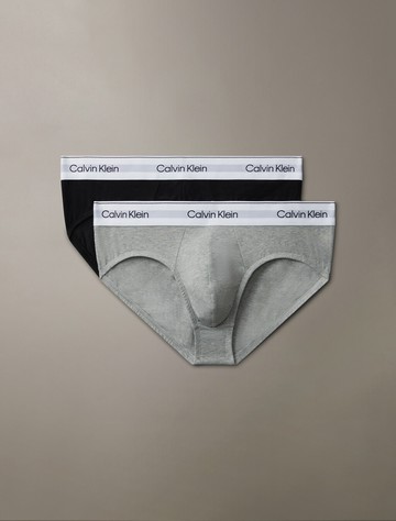 Calvin Klein Icon Cotton 彈力低腰三角內褲 2 件套組