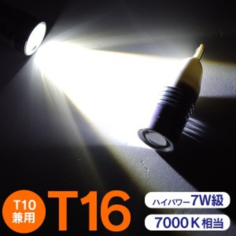 サンバー トラック（マイナー後） H29.11～ S510J ハロゲン仕様 7w級 LED バックランプ T16 T10兼用 LEDバルブ 2個1セット【送料無料】  通販 LINEポイント最大4.0%GET | LINEショッピング