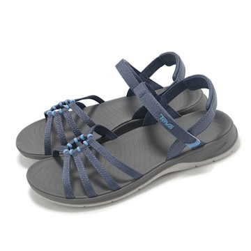 Teva 涼鞋 W Tirra Traveler 女鞋 藍 黑 親水 防滑 快乾 涼拖鞋 1166130CRWN