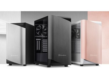 【享最高折300】SilverStone 銀欣 SETA A1 玻璃側板機殼/銀黑SST-SEA1TB-G/鈦黑SST-SEA1SB-G