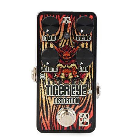 Caline G001 Tiger Eye Distortion Guitar Effect Pedal Aluminum Alloy Casing