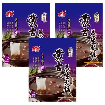 新光洋菜 蒙古養生火鍋湯底調味包 全素  75g  3包