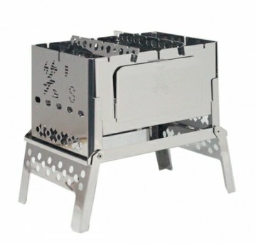 【4件組】日本原裝 笑'S B6君 燒烤架 可折疊收納 烤肉架 焚火台 B-6君中秋節 露營 日本正規品代購