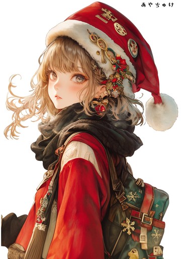 【11月新品】07-105-0175 人物貼紙 冬日女孩