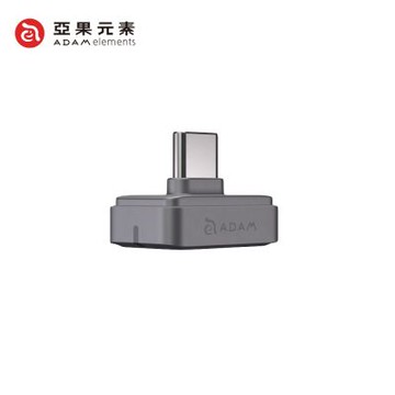 ADAM 亞果元素 iKlips S USB-C 超微型指紋加密SSD隨身碟 256GB