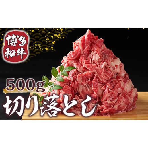 ふるさと納税 福岡県 宇美町 博多和牛切り落とし 500g／ 黒毛和牛 牛肉 福岡県 特産　DX006