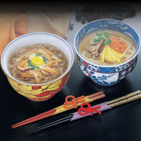 手延うどん 揖保乃糸 100g×5束 出石蕎麦 180g×3包 詰合せ 紙箱 ギフト  SW-30N 