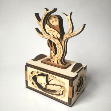 守護者收納盒 / 飾品掛架 - 自然療育系實用擺飾