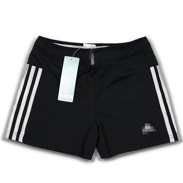 包郵夏季運動短褲女 三條杠 瑜伽跑步速干馬拉松健身短褲帶抽繩褲