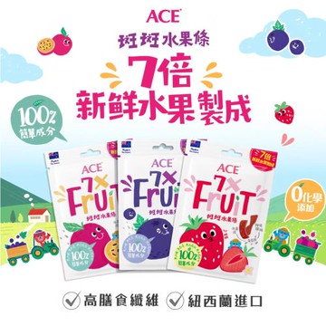 【ACE】斑斑水果條 口味任選(32g/包)