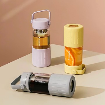 BUYDEEM北鼎 提把型泡茶隨身杯 400ml  SUS304不銹鋼