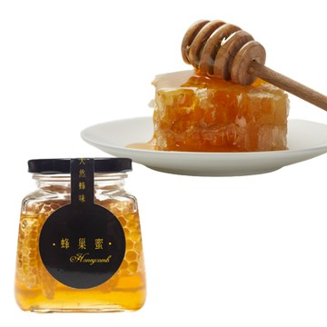 其他蜂蜜 【億昌養蜂場】100%天然蜂味-蜂巢蜜460gx2罐