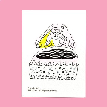 明信片 小海報 防水貼紙 機車貼紙 行李箱貼紙 蛋糕 卡片 萬用卡