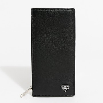 PLAYBOY - 翻蓋長夾  Refinement系列 - 黑色