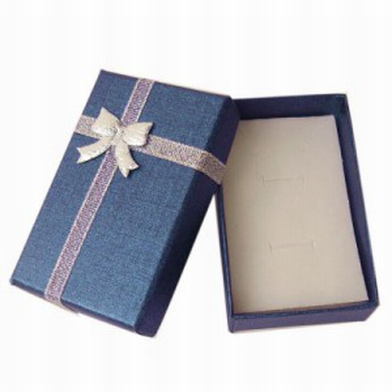 シルバーリボンブルーラッピングボックス 1個販売 青色 銀色 指輪 リング ネックレス チョーカー ペンダント ブレスレット バングル ピア 通販 Lineポイント最大1 0 Get Lineショッピング