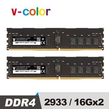 v-color 全何 Apple Mac Pro專用 DDR4 2933 32GB(16GBX2) R-DIMM 伺服器記憶體