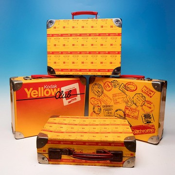 桑惠商號 1970 美國製 KODAK柯達 Ektachrome 64 鐵鋁公事箱