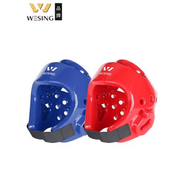 九日山跆拳道護頭成人跆拳道兒童跆拳道頭盔訓練護具一次成型護頭