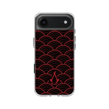 iPhone Air Clear Case（相機按鈕） 透明 - Assassin's Creed - Assassin's Creed® Shadows - Crest pattern
