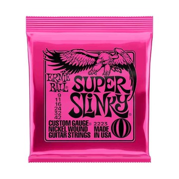 Ernie Ball 電吉他弦 09 42 Super Slinky 2223 鎳纏繞 老鷹弦【黃石樂器】