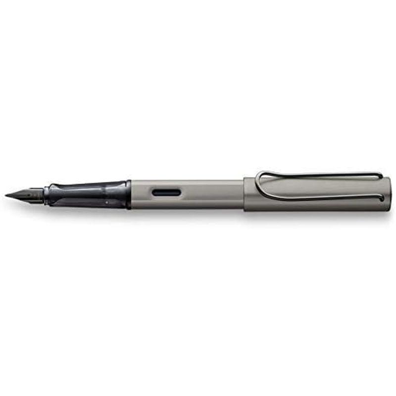 LAMY ラミー 万年筆 EF 極細字 ルクス ルテニウム L57-EF 両用式 正規輸入品