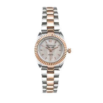 小錶盤典雅石英女士手錶