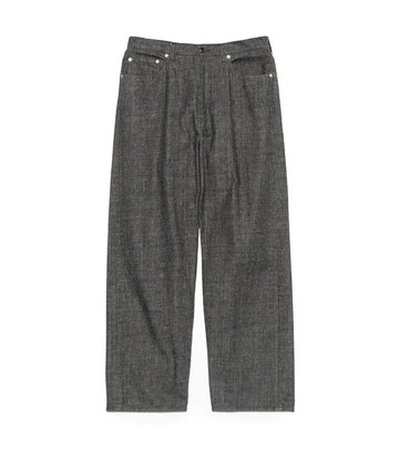 6A Selvage Denim Pants Black
