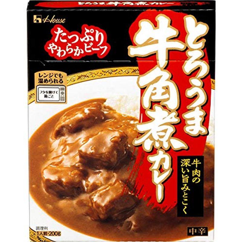 ハウスとろうま牛角煮カレー 200g ×5個 レンジ化対応・レンジで簡単調理可能