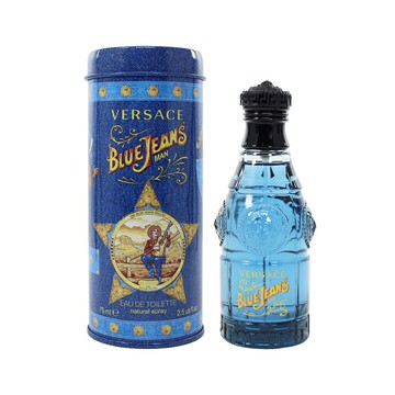 Versace Blue Jeans 凡賽斯 藍可樂中性淡香水75ml 優惠價:690元｜岡山戀香水