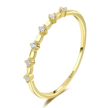 【ANGEL】小清新秀氣纖細鋯石戒指