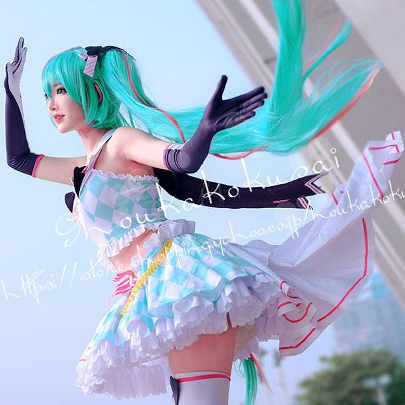 パンプス付き/初音ミク レーシングミク2019 衣装 コスチューム