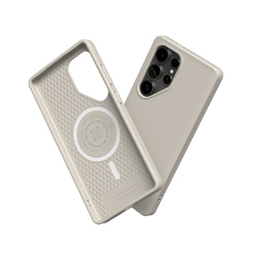 RHINOSHIELD SolidSuit 經典款 MagSafe磁吸 防摔背蓋手機保護殼 適用 Galaxy S25 Ultra - 貝殼灰