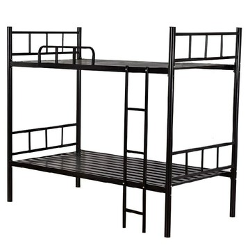 上下鋪鐵床成人雙層1.2米鐵架床鐵藝床員工上下床宿捨單人床上下鋪-雙層床-鐵藝床-雙人床 A