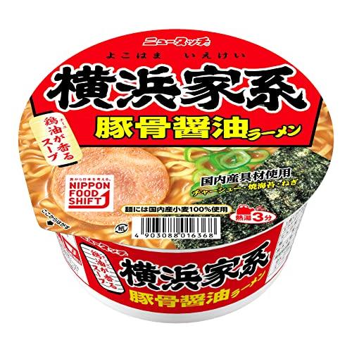 ヤマダイ ニュータッチ 横浜家系豚骨醤油ラーメン 108g ×12個