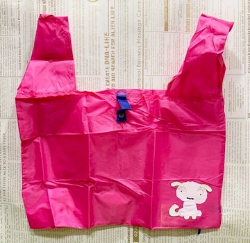 【震撼精品百貨】蠟筆小新_Crayon Shin-chan~蠟筆小新環保購物袋-小白*34871