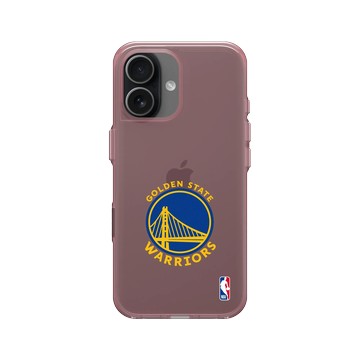 iPhone 17 Clear (相機按鈕) 晶醺玫 - NBA - Logo-金州勇士 Golden State Warriors - Light