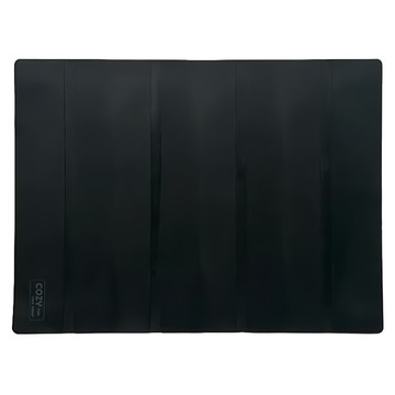 COOLCAMP 矽膠可折疊桌墊  黑色  展開52 x 39cm 摺疊39 x 12cm  1個