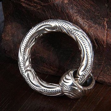 【巴黎精品】現貨+預購 S925手工純銀吊墜子足銀項鍊泰銀項鏈首飾復古情人節禮物-個性百搭男女飾品a1kj18