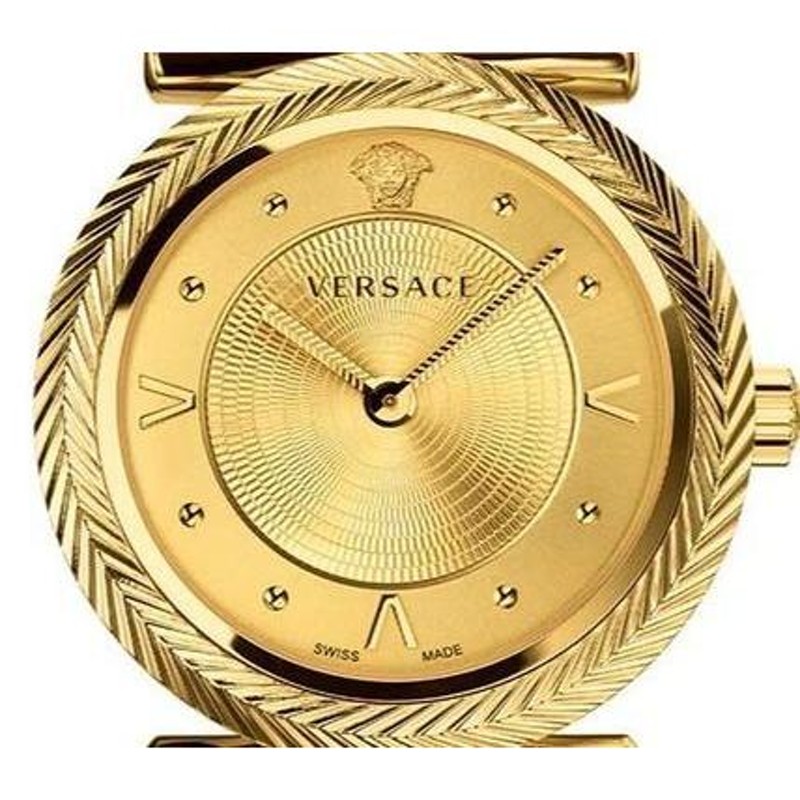 VERSACE ヴェルサーチェV-Motif ベルサーチ腕時計 ゴールド